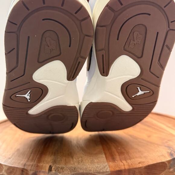 Nike Jordan Stadium 90 White Brown Women's Casual Shoes Size 6.5 FB2269-121 New - Picture 9 of 10